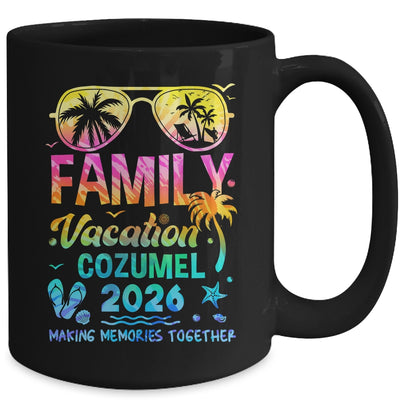 Family Vacation 2026 Cozumel Matching Memories Together Mug | siriusteestore
