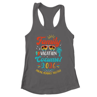 Family Vacation 2026 Cozumel Matching Summer Vacation Shirt & Tank Top | siriusteestore
