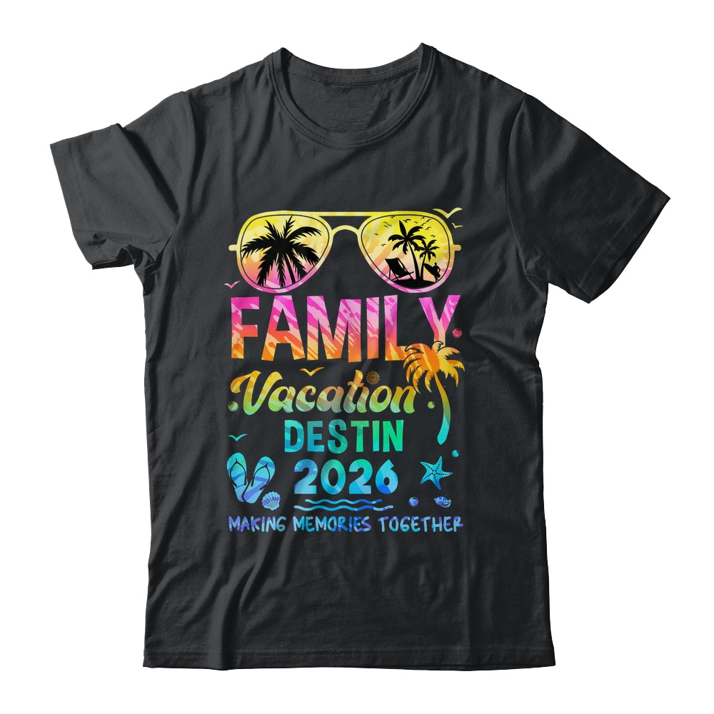 Family Vacation 2026 Destin Matching Memories Together Shirt & Tank Top | siriusteestore