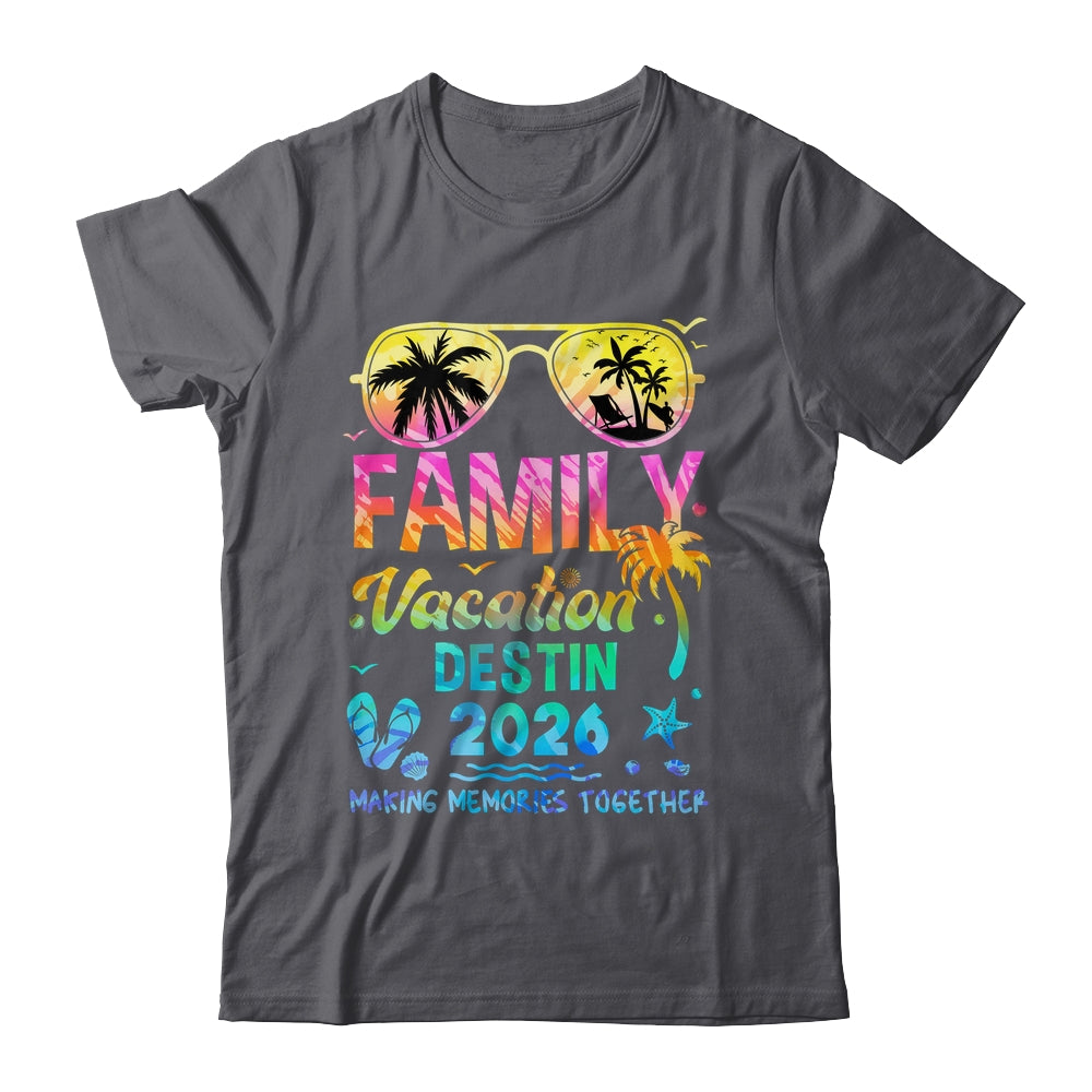 Family Vacation 2026 Destin Matching Memories Together Shirt & Tank Top | siriusteestore