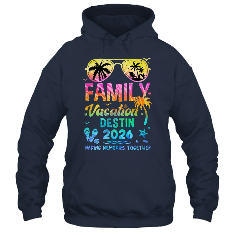 Family Vacation 2026 Destin Matching Memories Together Shirt & Tank Top | siriusteestore