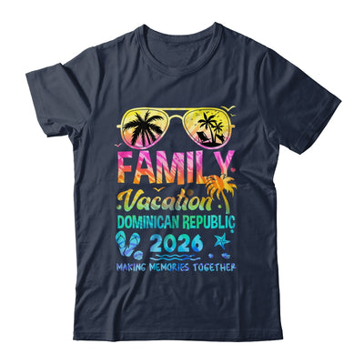 Family Vacation 2026 Dominican Republic Matching Memories Together Shirt & Tank Top | siriusteestore