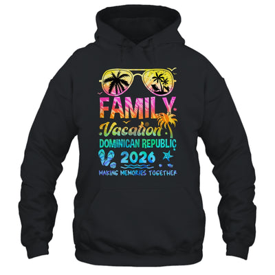 Family Vacation 2026 Dominican Republic Matching Memories Together Shirt & Tank Top | siriusteestore