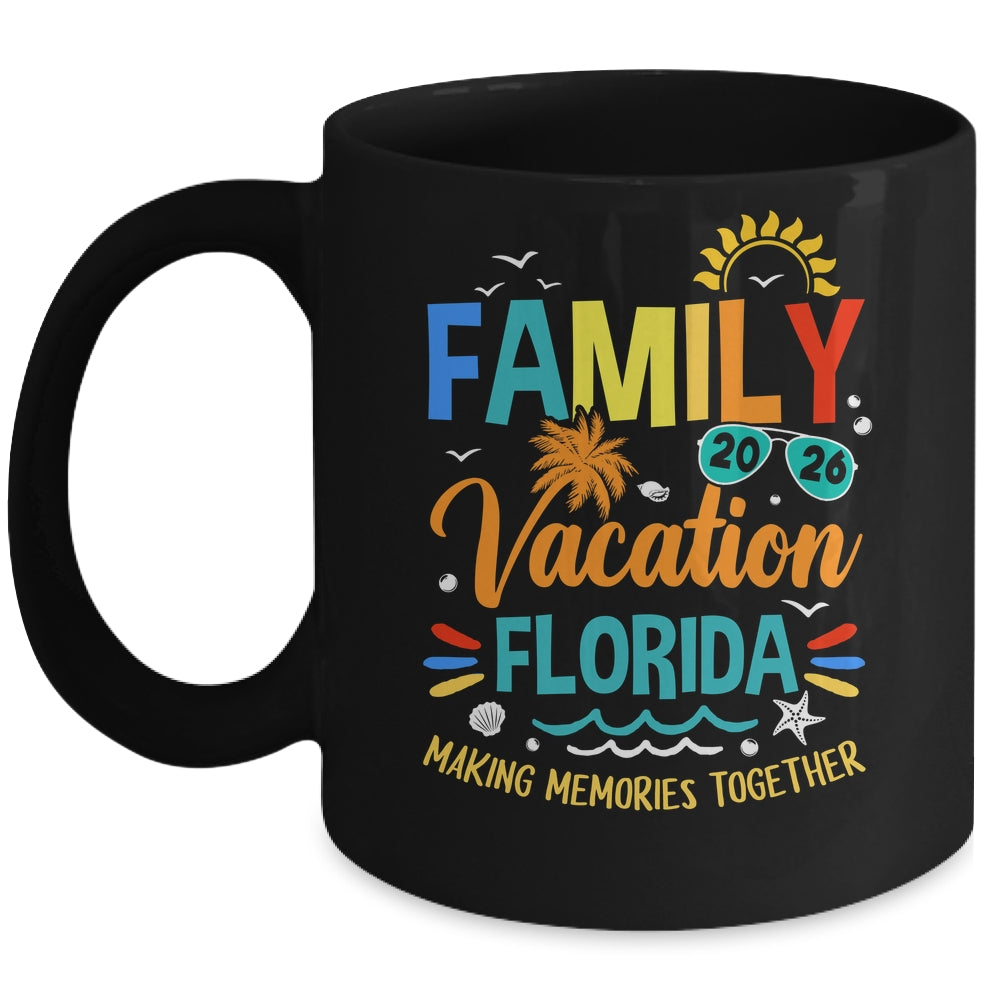 Family Vacation 2026 Florida Making Memories Together Mug | siriusteestore