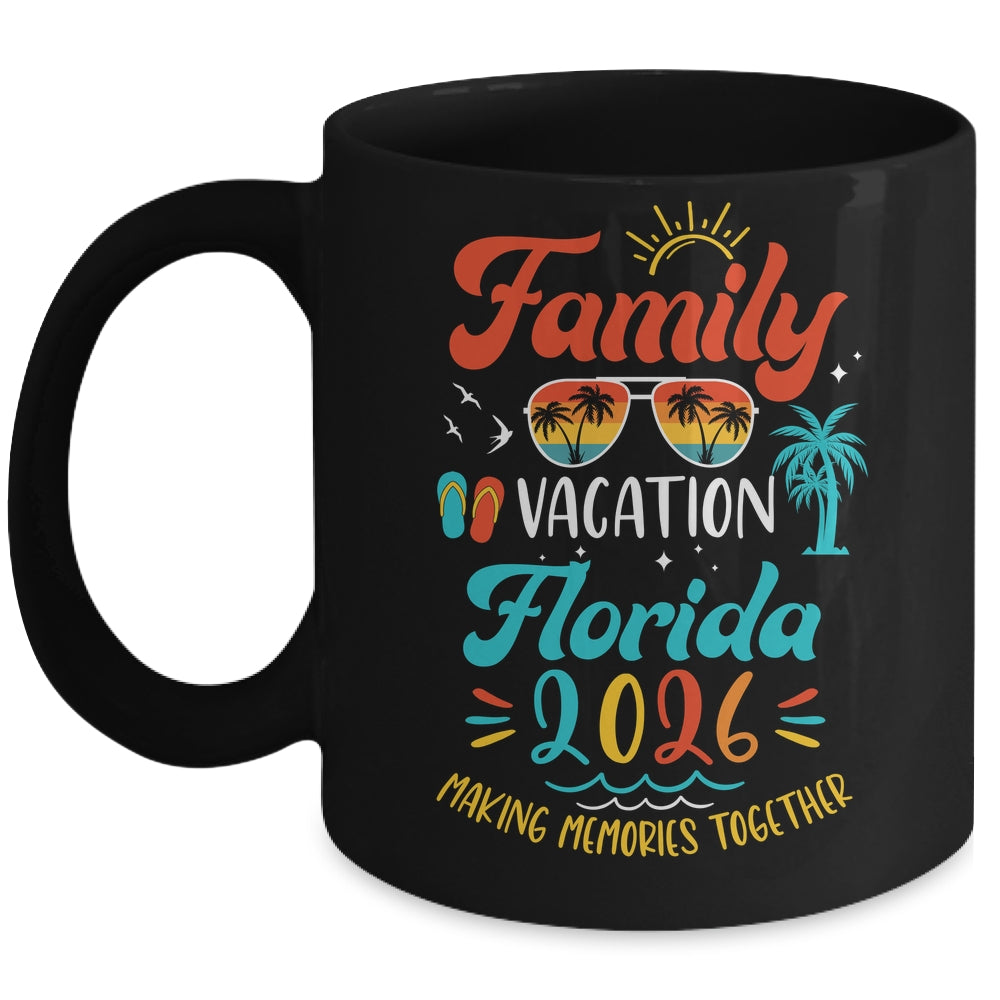 Family Vacation 2026 Florida Matching Summer Vacation Mug | siriusteestore