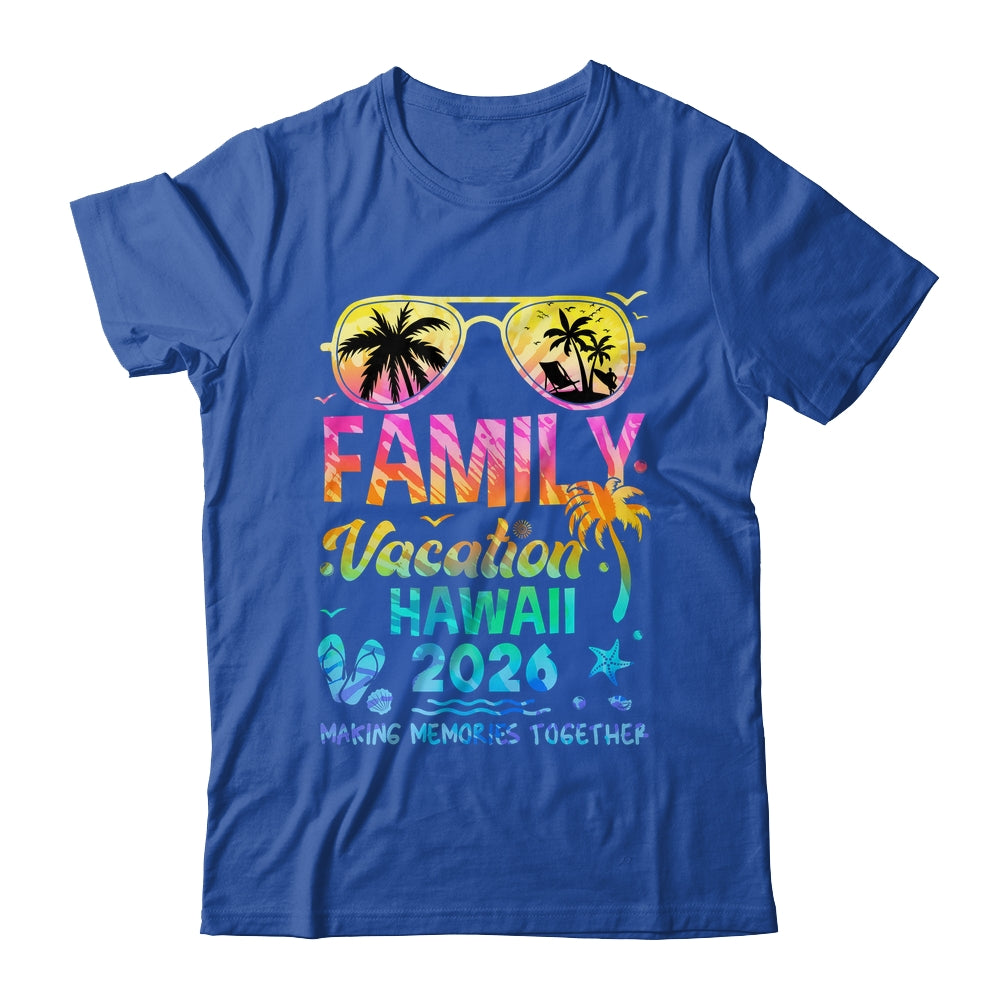Family Vacation 2026 Hawaii Matching Memories Together Shirt & Tank Top | siriusteestore