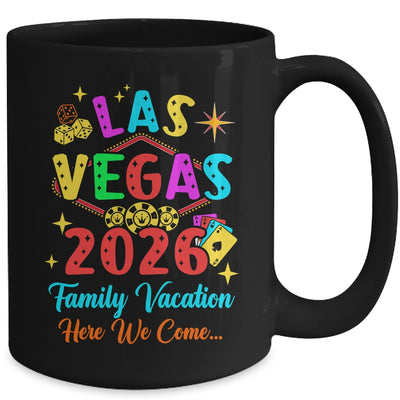 Family Vacation 2026 Las Vegas Matching Family Trip Group Mug | siriusteestore