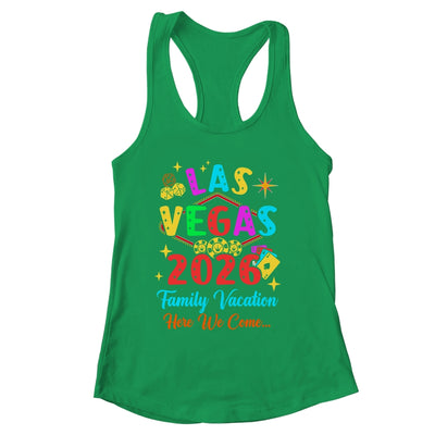 Family Vacation 2026 Las Vegas Matching Family Trip Group Shirt & Tank Top | siriusteestore