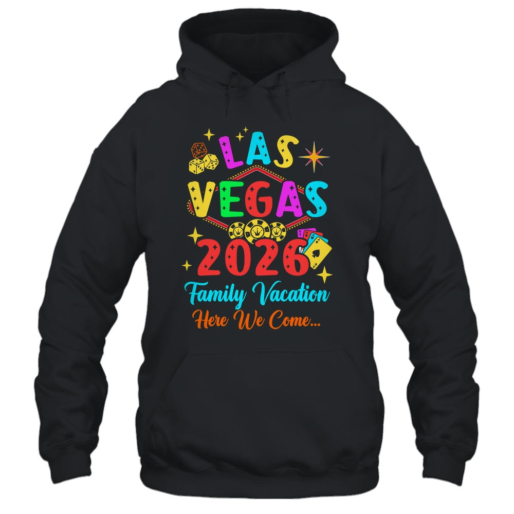 Family Vacation 2026 Las Vegas Matching Family Trip Group Shirt & Tank Top | siriusteestore