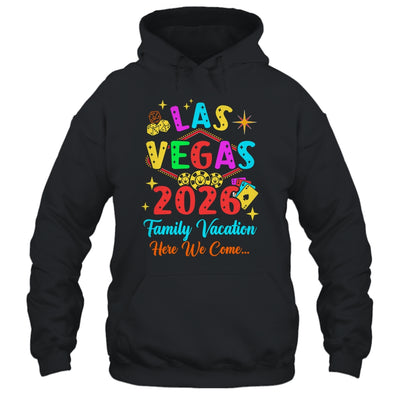 Family Vacation 2026 Las Vegas Matching Family Trip Group Shirt & Tank Top | siriusteestore