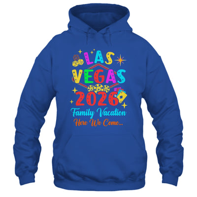 Family Vacation 2026 Las Vegas Matching Family Trip Group Shirt & Tank Top | siriusteestore