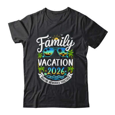 Family Vacation 2026 Matching Family Summer Vacation Beach Shirt & Tank Top | siriusteestore