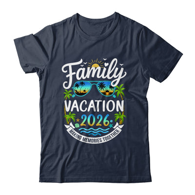 Family Vacation 2026 Matching Family Summer Vacation Beach Shirt & Tank Top | siriusteestore