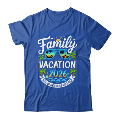 Family Vacation 2026 Matching Family Summer Vacation Beach Shirt & Tank Top | siriusteestore