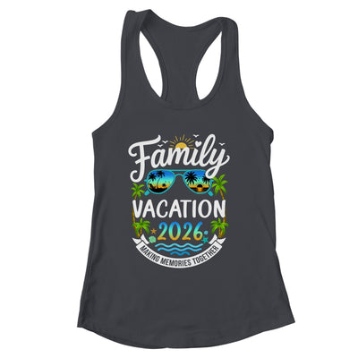 Family Vacation 2026 Matching Family Summer Vacation Beach Shirt & Tank Top | siriusteestore
