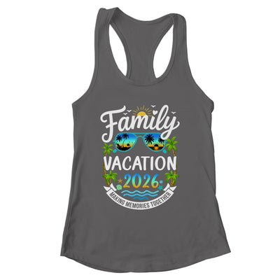 Family Vacation 2026 Matching Family Summer Vacation Beach Shirt & Tank Top | siriusteestore