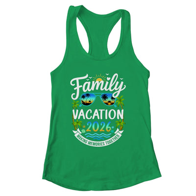 Family Vacation 2026 Matching Family Summer Vacation Beach Shirt & Tank Top | siriusteestore