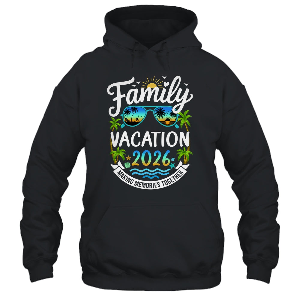 Family Vacation 2026 Matching Family Summer Vacation Beach Shirt & Tank Top | siriusteestore