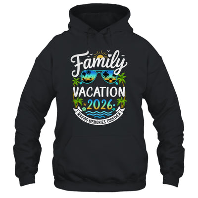 Family Vacation 2026 Matching Family Summer Vacation Beach Shirt & Tank Top | siriusteestore