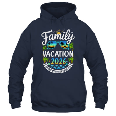 Family Vacation 2026 Matching Family Summer Vacation Beach Shirt & Tank Top | siriusteestore