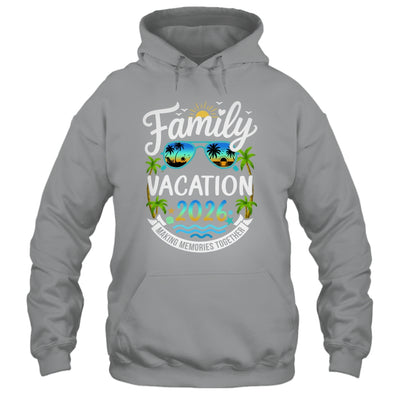 Family Vacation 2026 Matching Family Summer Vacation Beach Shirt & Tank Top | siriusteestore