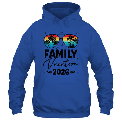 Family Vacation 2026 Matching Family Summer Vacation Shirt & Tank Top | siriusteestore