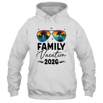 Family Vacation 2026 Matching Family Summer Vacation Shirt & Tank Top | siriusteestore