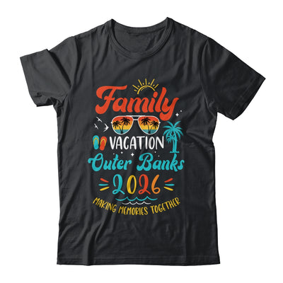 Family Vacation 2026 Outer Banks Matching Summer Vacation Shirt & Tank Top | siriusteestore