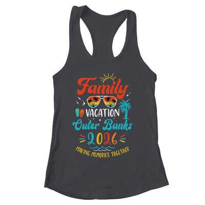Family Vacation 2026 Outer Banks Matching Summer Vacation Shirt & Tank Top | siriusteestore