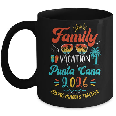 Family Vacation 2026 Punta Cana Matching Summer Vacation Mug | siriusteestore