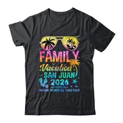 Family Vacation 2026 San Juan Matching Memories Together Shirt & Tank Top | siriusteestore