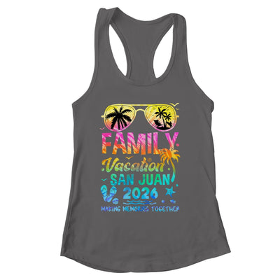 Family Vacation 2026 San Juan Matching Memories Together Shirt & Tank Top | siriusteestore