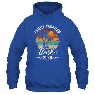 Family Vacation 2026 Vintage Alaska Summer Matching Trip Shirt & Tank Top | siriusteestore