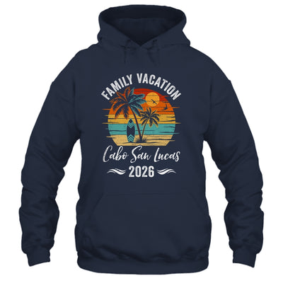 Family Vacation 2026 Vintage Cabo San Lucas Summer Matching Trip Shirt & Tank Top | siriusteestore