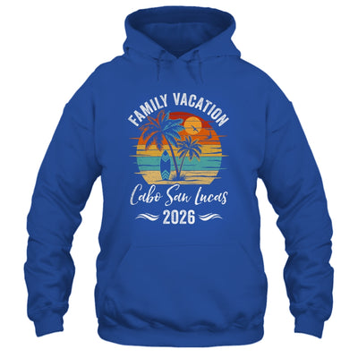 Family Vacation 2026 Vintage Cabo San Lucas Summer Matching Trip Shirt & Tank Top | siriusteestore