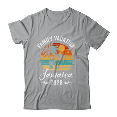 Family Vacation 2026 Vintage Jamaica Summer Matching Trip Shirt & Tank Top | siriusteestore