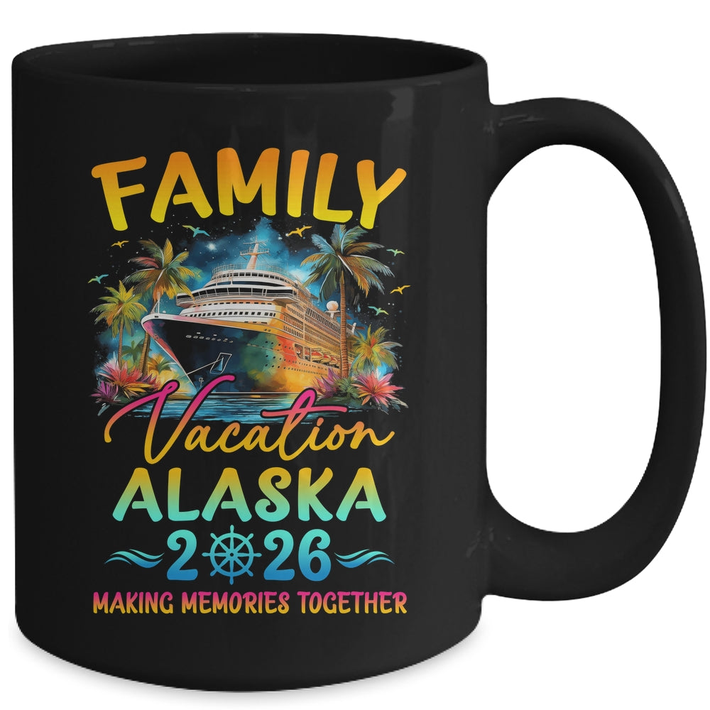 Family Vacation Alaska 2026 Matching Group Summer Mug | siriusteestore