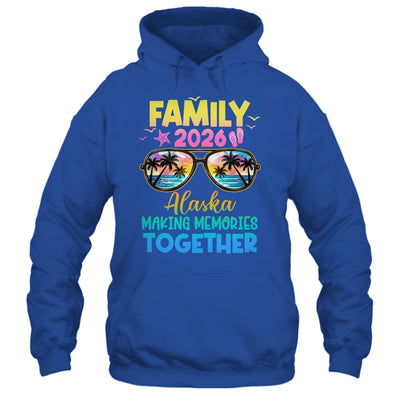 Family Vacation Alaska 2026 Summer Holiday Matching Shirt & Tank Top | siriusteestore