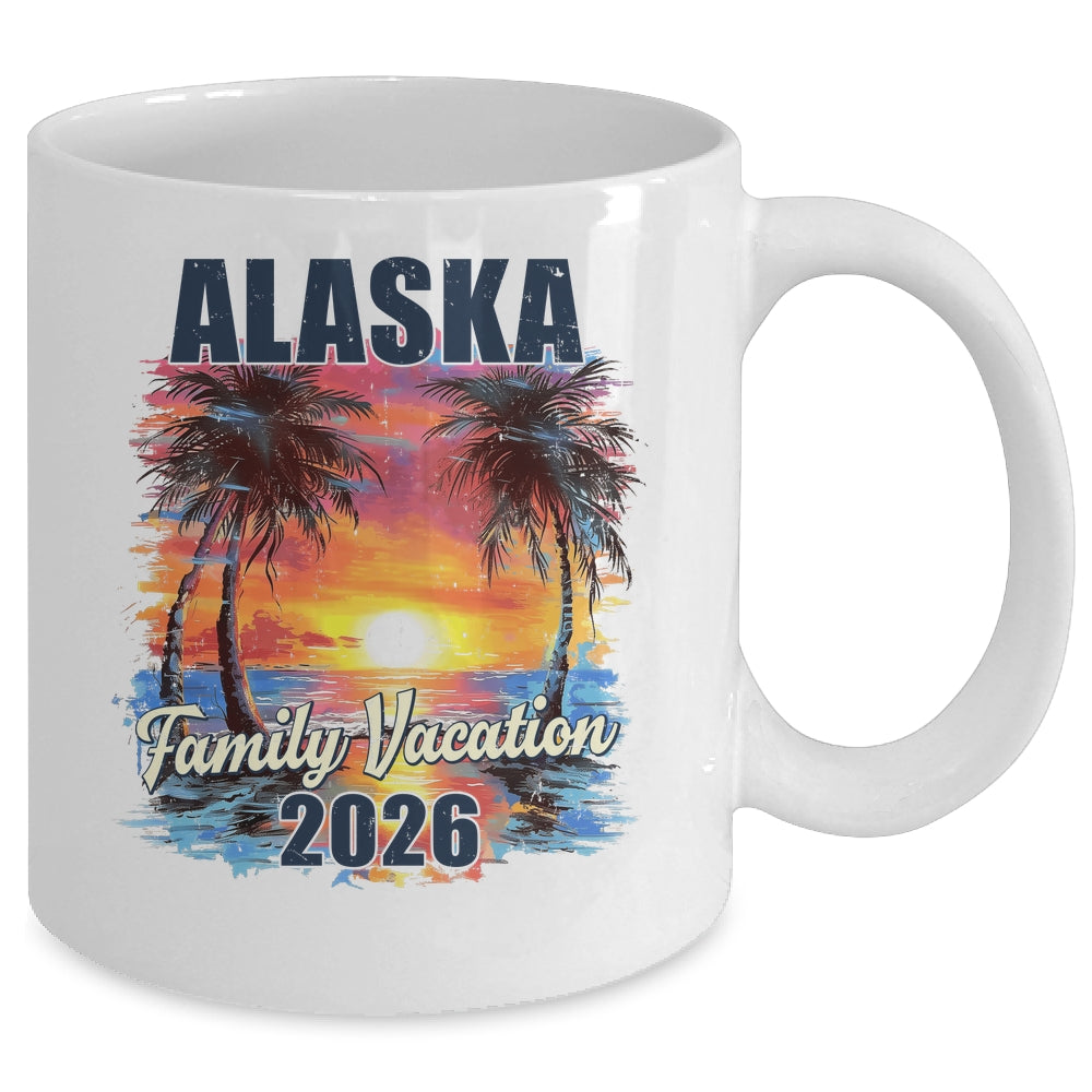 Family Vacation Alaska 2026 Summer Trip Matching Mug | siriusteestore