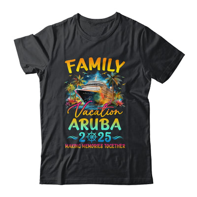Family Vacation Aruba 2025 Matching Group Summer Shirt & Tank Top | siriusteestore