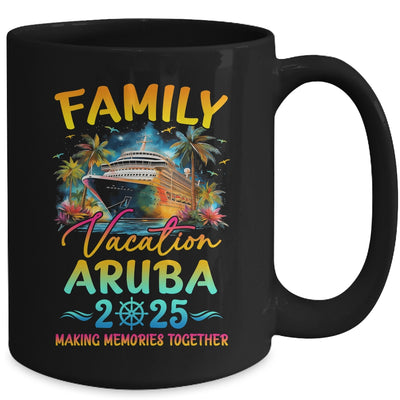 Family Vacation Aruba 2025 Matching Group Summer Mug | siriusteestore