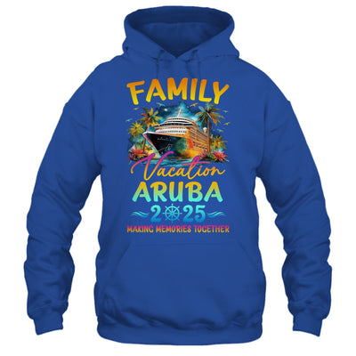 Family Vacation Aruba 2025 Matching Group Summer Shirt & Tank Top | siriusteestore