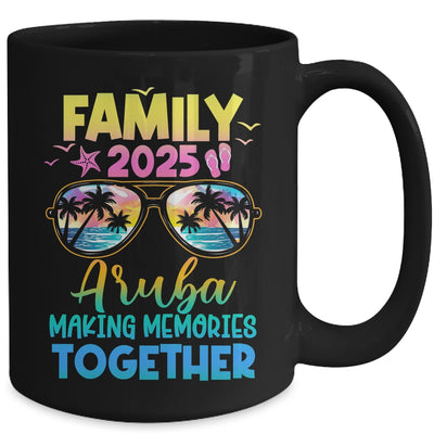 Family Vacation Aruba 2025 Summer Holiday Matching Mug | siriusteestore