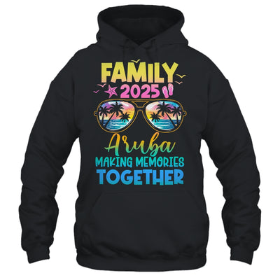 Family Vacation Aruba 2025 Summer Holiday Matching Shirt & Tank Top | siriusteestore
