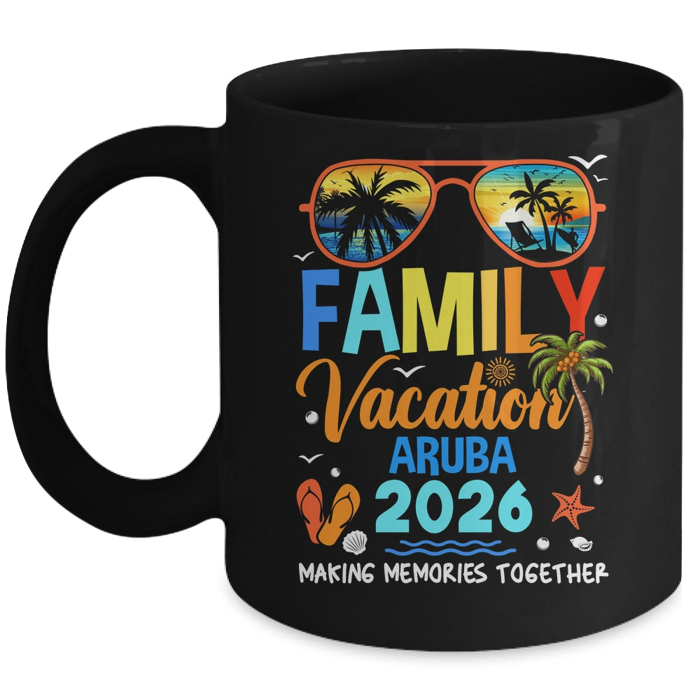 Family Vacation Aruba 2026 Family Vacation Together Mug | siriusteestore