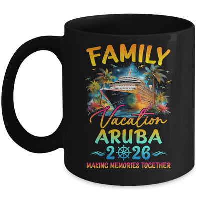 Family Vacation Aruba 2026 Matching Group Summer Mug | siriusteestore