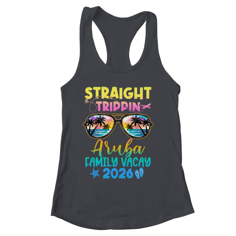 Family Vacation Aruba 2026 Summer Holiday Matching Shirt & Tank Top | siriusteestore