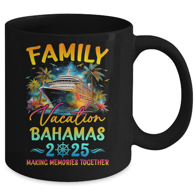 Family Vacation Bahamas 2025 Matching Group Summer Mug | siriusteestore