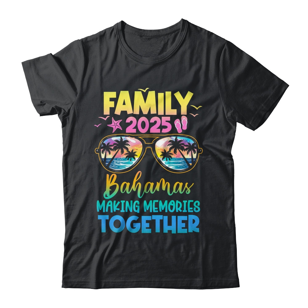 Family Vacation Bahamas 2025 Summer Holiday Matching Shirt & Tank Top | siriusteestore
