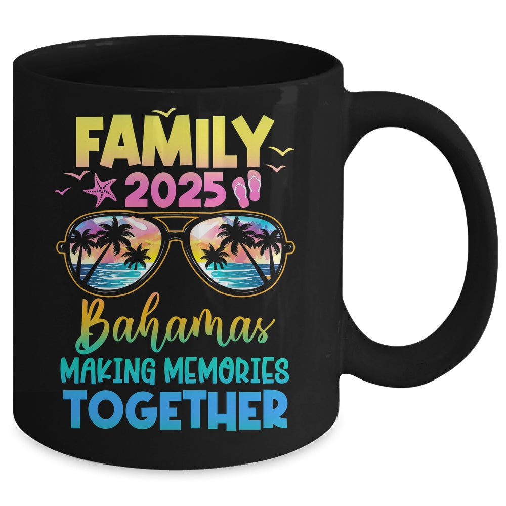 Family Vacation Bahamas 2025 Summer Holiday Matching Mug | siriusteestore